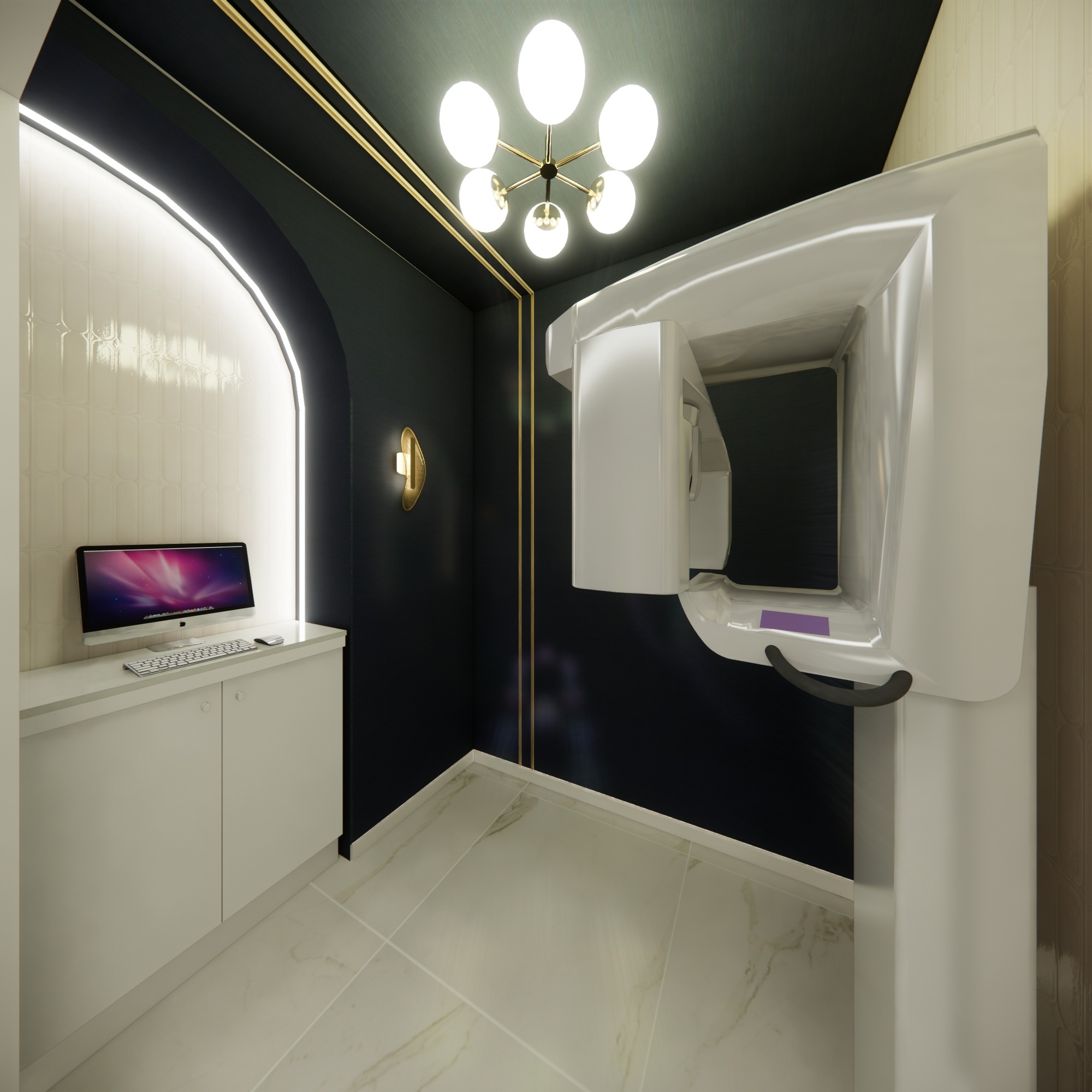 3D CBCT imaging room at DCStylishSmile